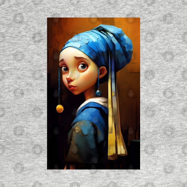 Girl With Pearl Earing by TooplesArt